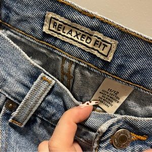 HIGH WAISTED DENIM SHORTS VINTAGE